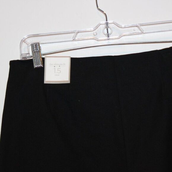 NWT Chico's Black the Ultimate Slim Fit Cropped Pants Women's Size Medium - Picture 6 of 14